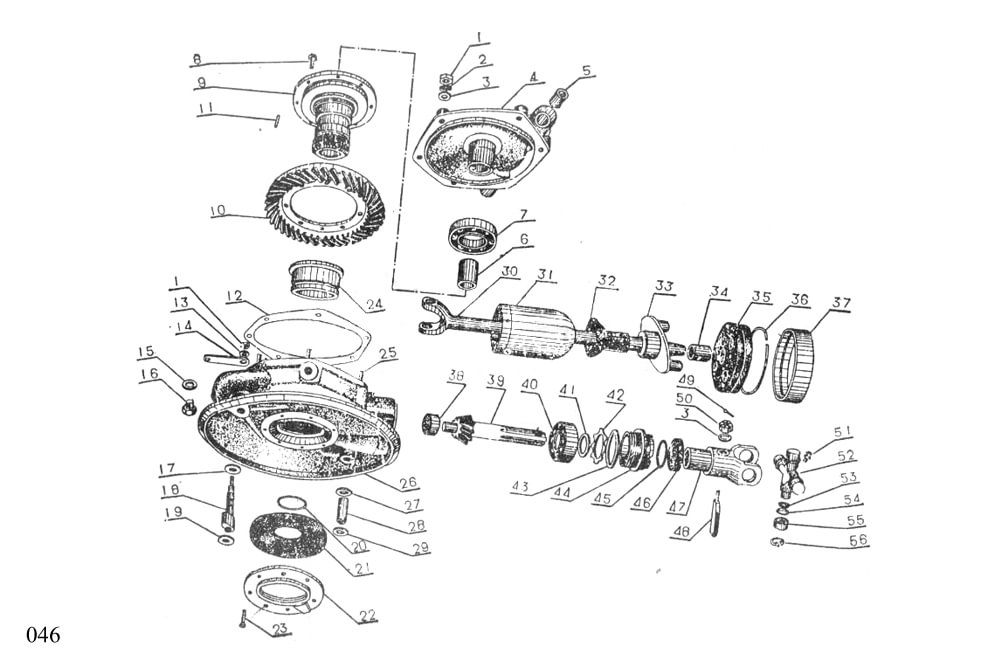 CJ750 M1M M1S 12V CATALOGUE PAGE 046
