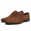  Mens Quality Suede Leather Dress Shoes