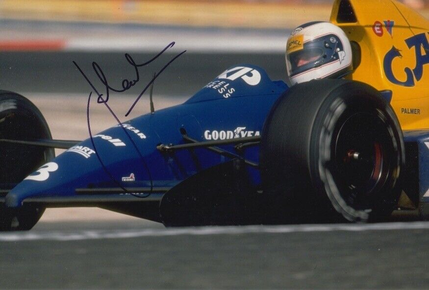 Jonathan Palmer Hand Signed 12x8 Photo Poster painting F1 Autograph Formula 1 6