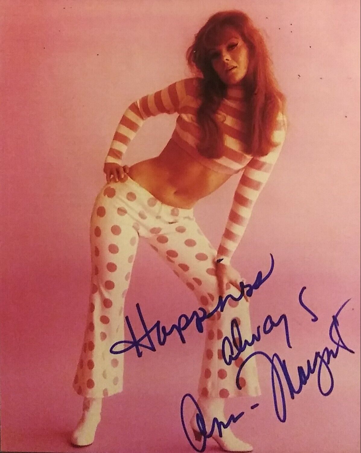 Ann-Margret signed 8x10