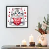 Diamond Painting-DIY Crystal Rhinestone Love Cat