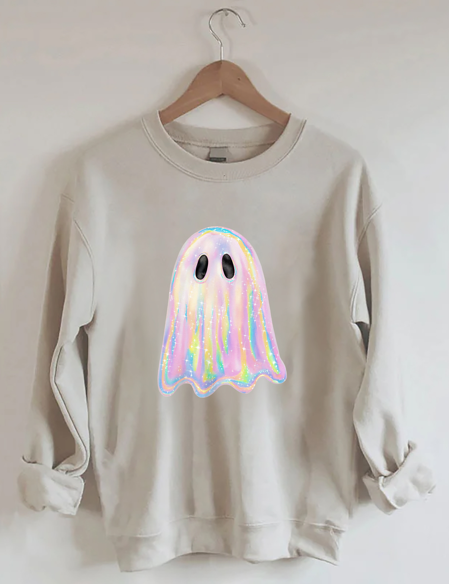 Disco Iridescent Ghost Sweatshirt