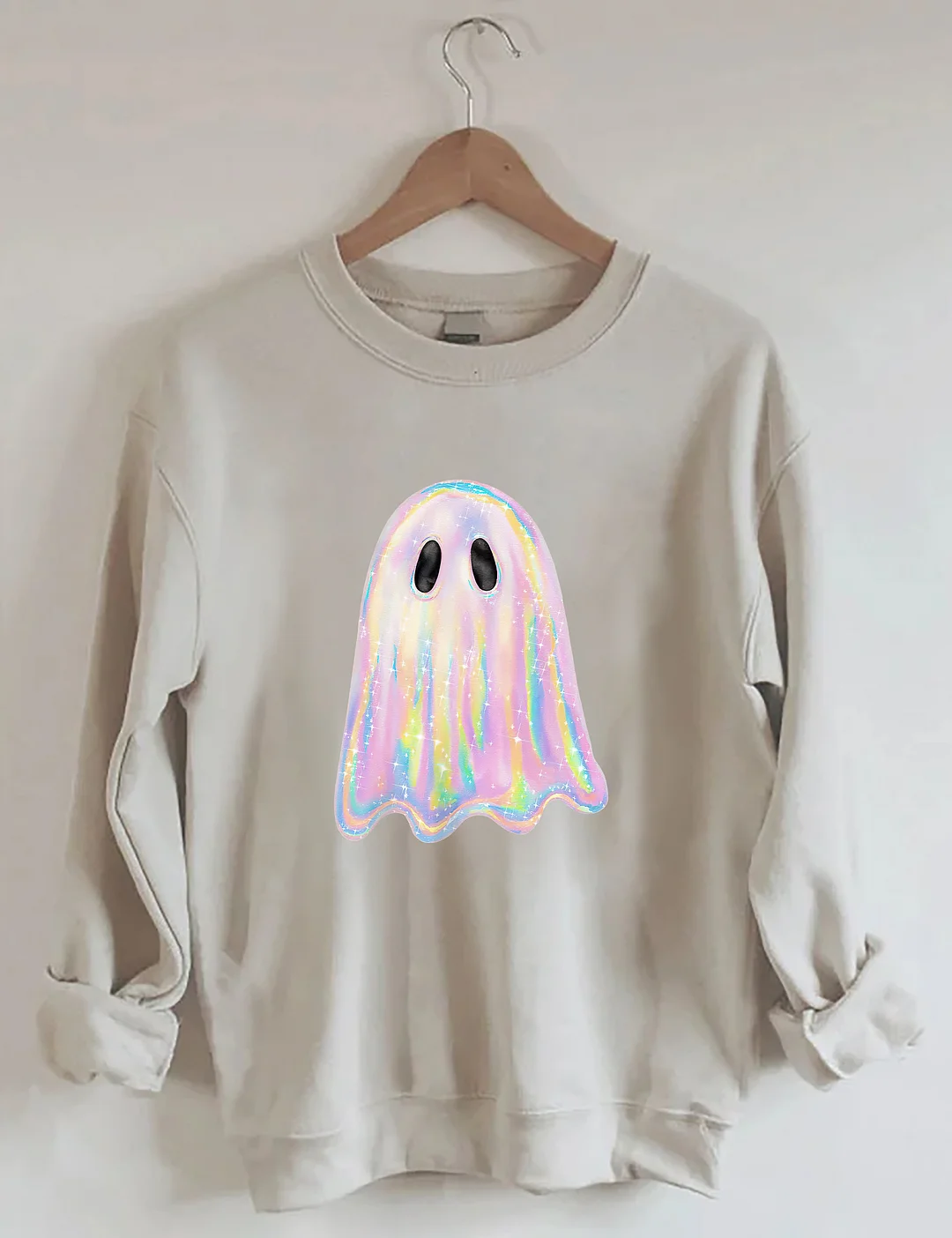Disco Iridescent Ghost Sweatshirt