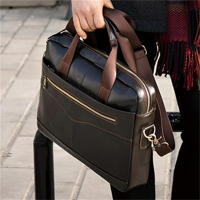 Exquisite Handbag Business Large-Capacity Messenger Bag