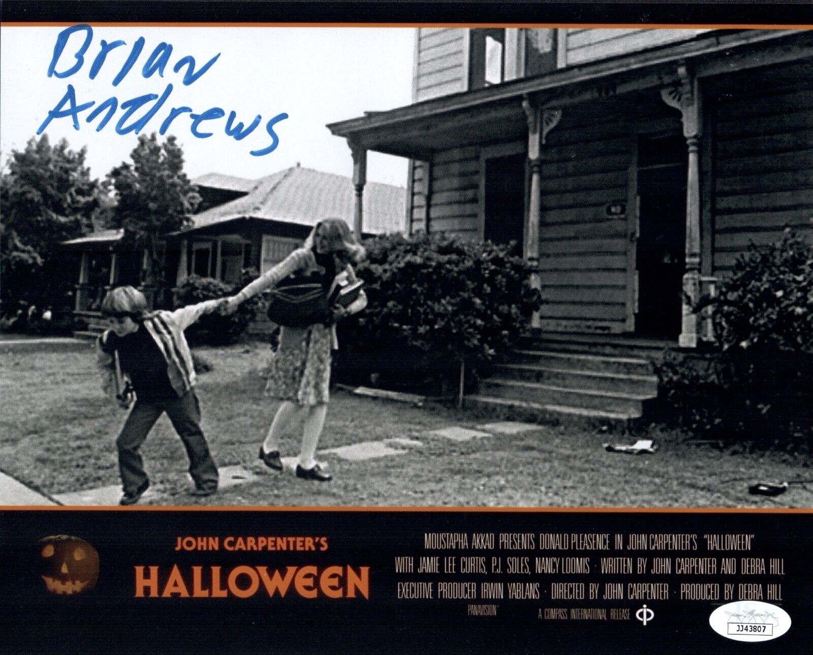 BRIAN ANDREWS Signed HALLOWEEN 8x10 Photo Poster painting IN PERSON Autograph JSA COA Cert