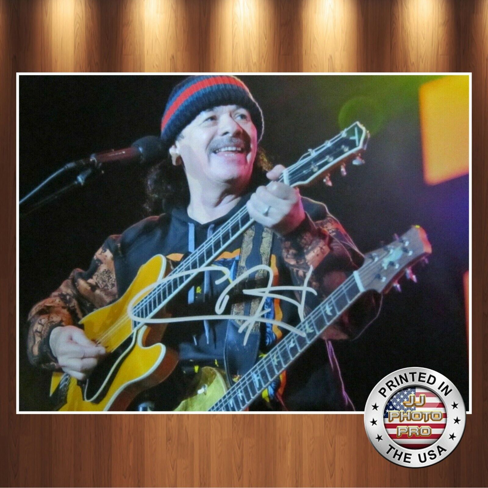 Carlos Santana Autographed Signed 8x10 Photo Poster painting REPRINT