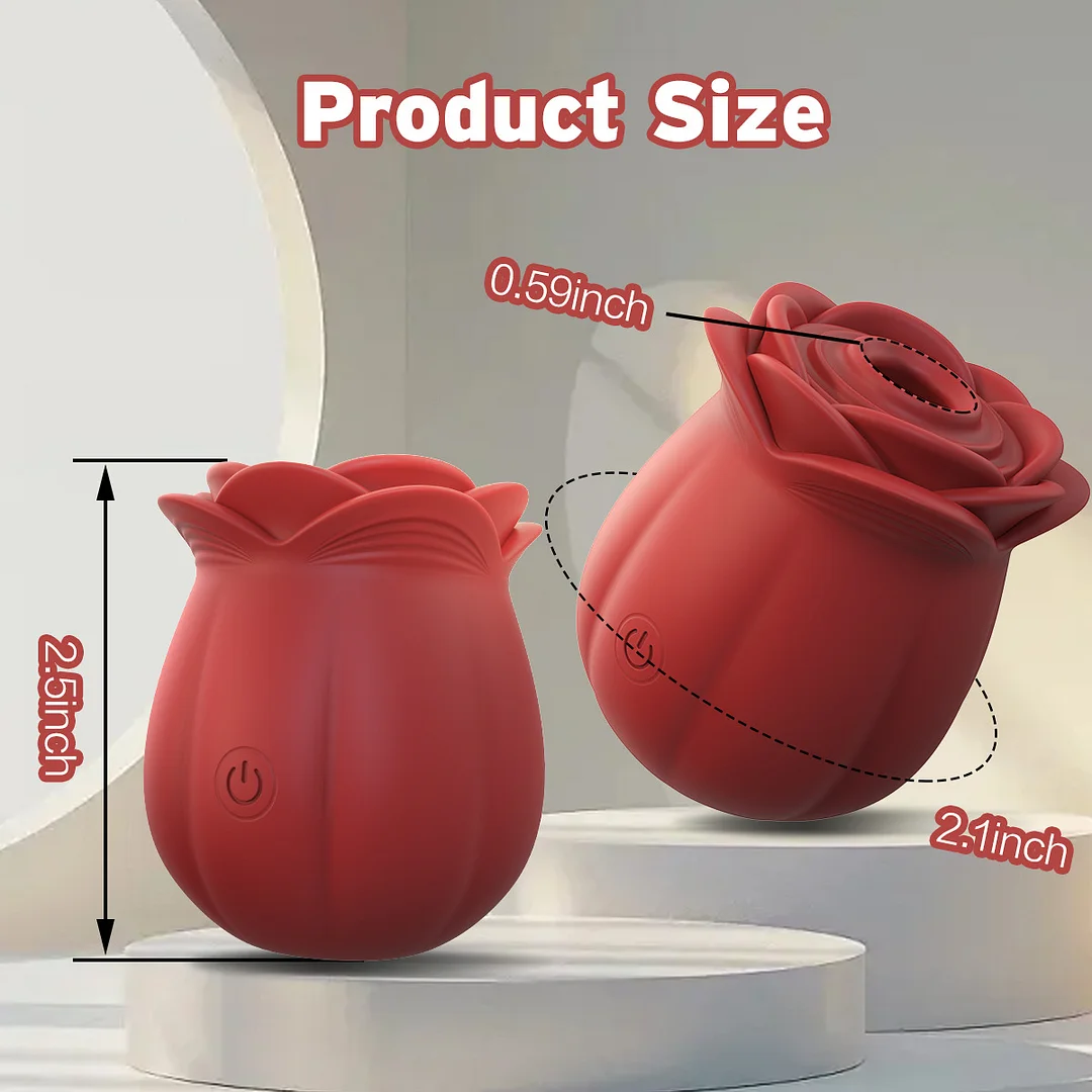 Rose Sucking Clitoris Sucker Sucking Vibrator