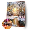 Winter Forest - Full Round/Square Diamond Painting(40x50cm)