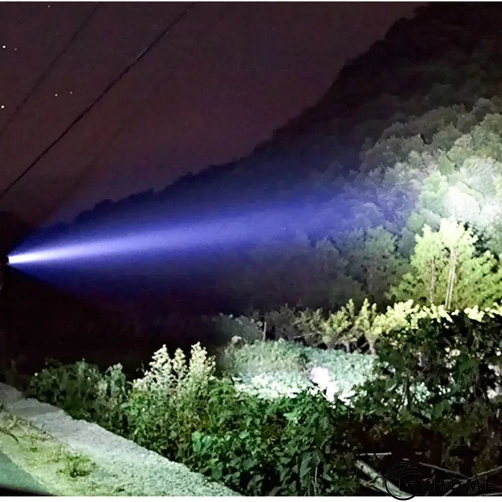 Strong Light LED Flashlight Baseball Bat Long-Range Military Outdoor Home Explosion-Proof Knife Belt | IFYHOME