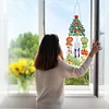 DIY Diamond Painting Double Sided 3D Wind Chime Xmas Pendant  Hanging Kit