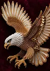 DIY Pearl Painting - Handmade Self - Adhesive Pearls - Eagle
