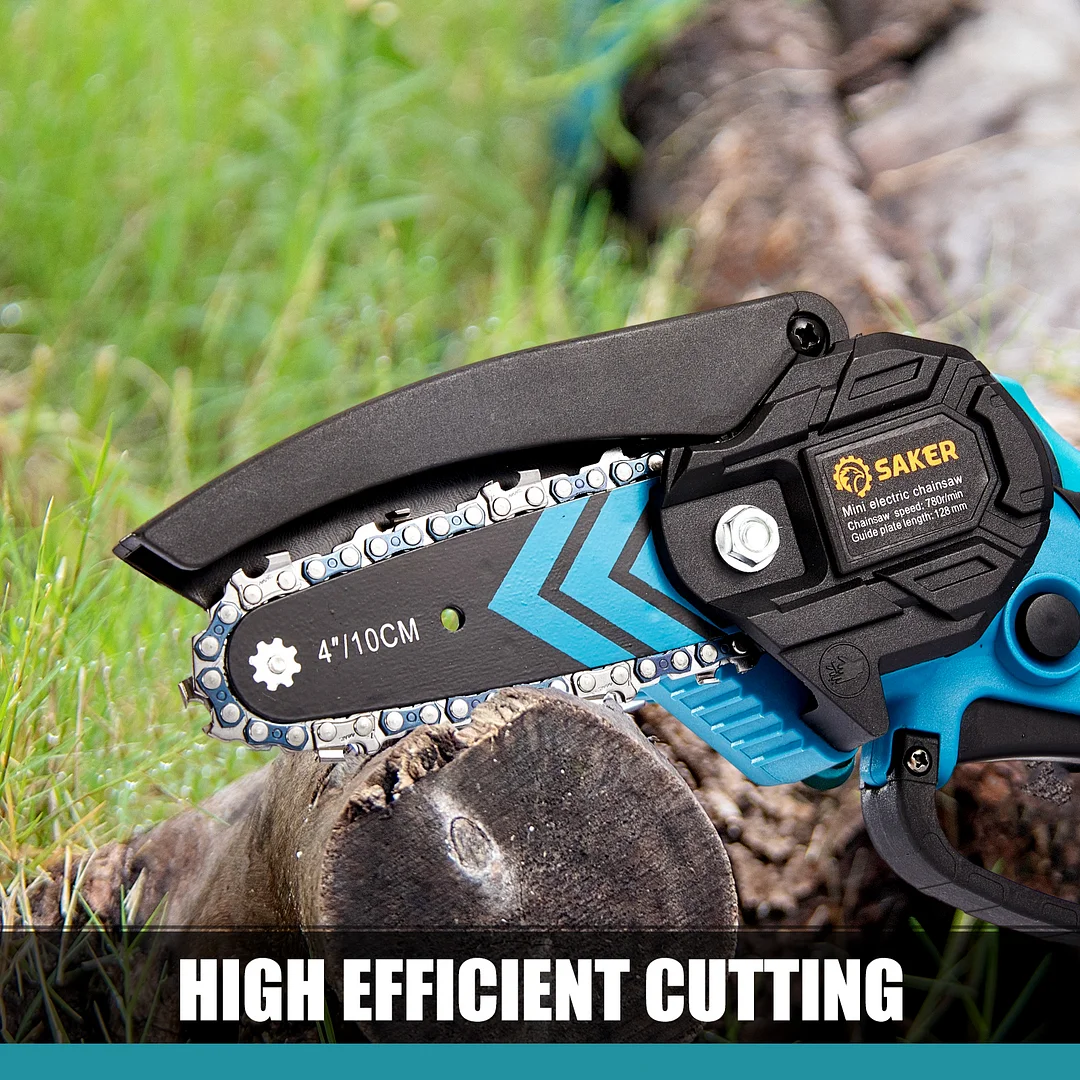 SAKER® Mini Chainsaw 4 Inch