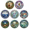 DIY Diamond Painting Acrylic Special Shape Pendant Hanging Kit