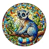 Diamond Painting-DIY Full Round Drill Stained Glass Sloth