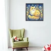Diamond Painting -DIY Round Drill Cat(40x40cm)