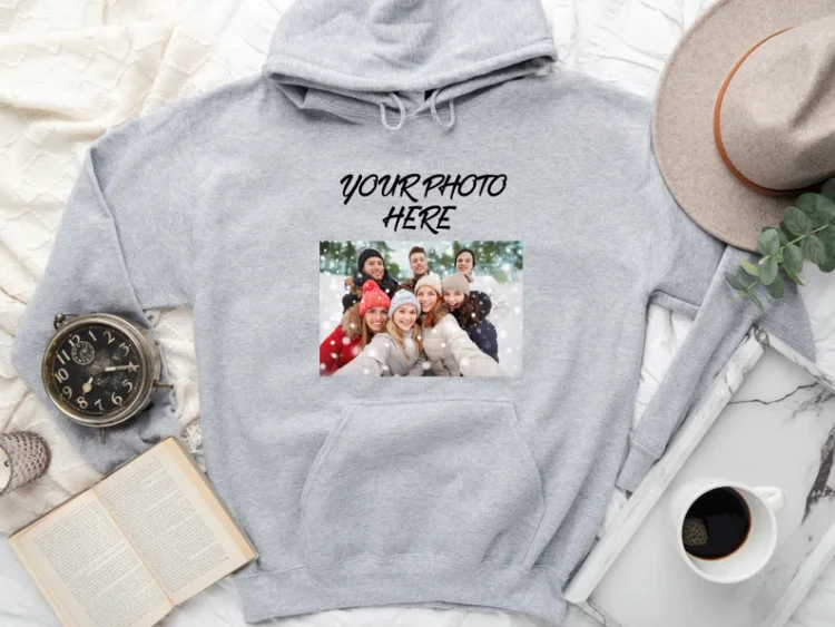 Custom Photo Oversized Hoodie at Hiphopee