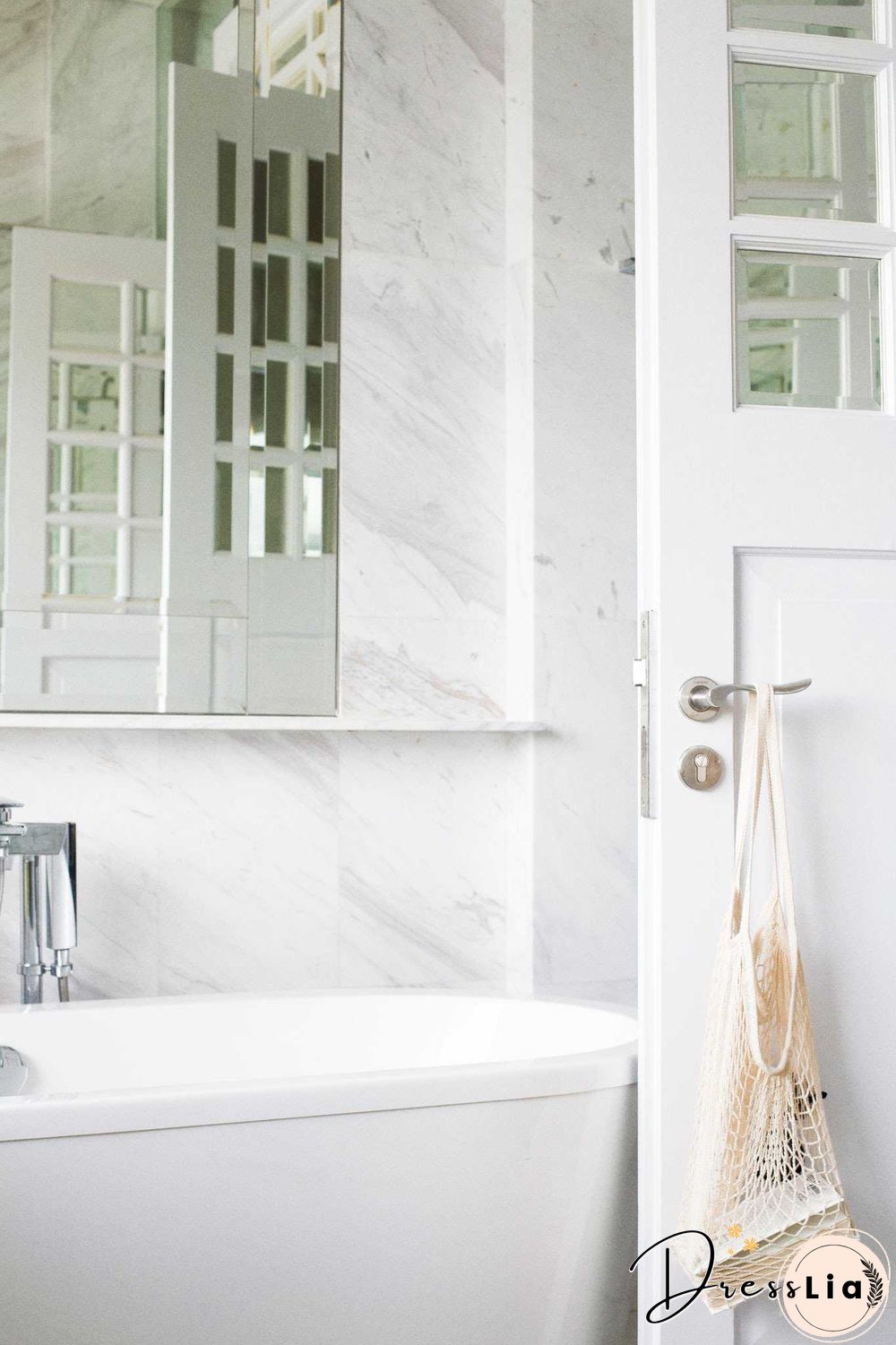 Eco Friendly Organic Fruit and Vegetable Mesh Net Grocery Tote Bag