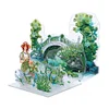 >SALE<Acrylic Arch Bridge Pond Desktop Diamond Art Kits for Home Office Decor