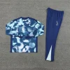 2024/2025 Tottenham Half-Pull Training Suit Royal Blue Football Shirt 1:1 Thai Quality