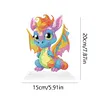 >SALE<DIY Crystal Diamond Ornament Acrylic Multi-Color Dragon Kids Gift (2#)