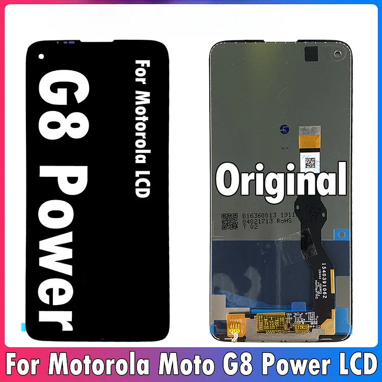 6.4" Original For Motorola Moto G8 Power LCD Display Touch Screen XT2041-1 Digitizer Assembly For Motorola Moto G8 Power Display