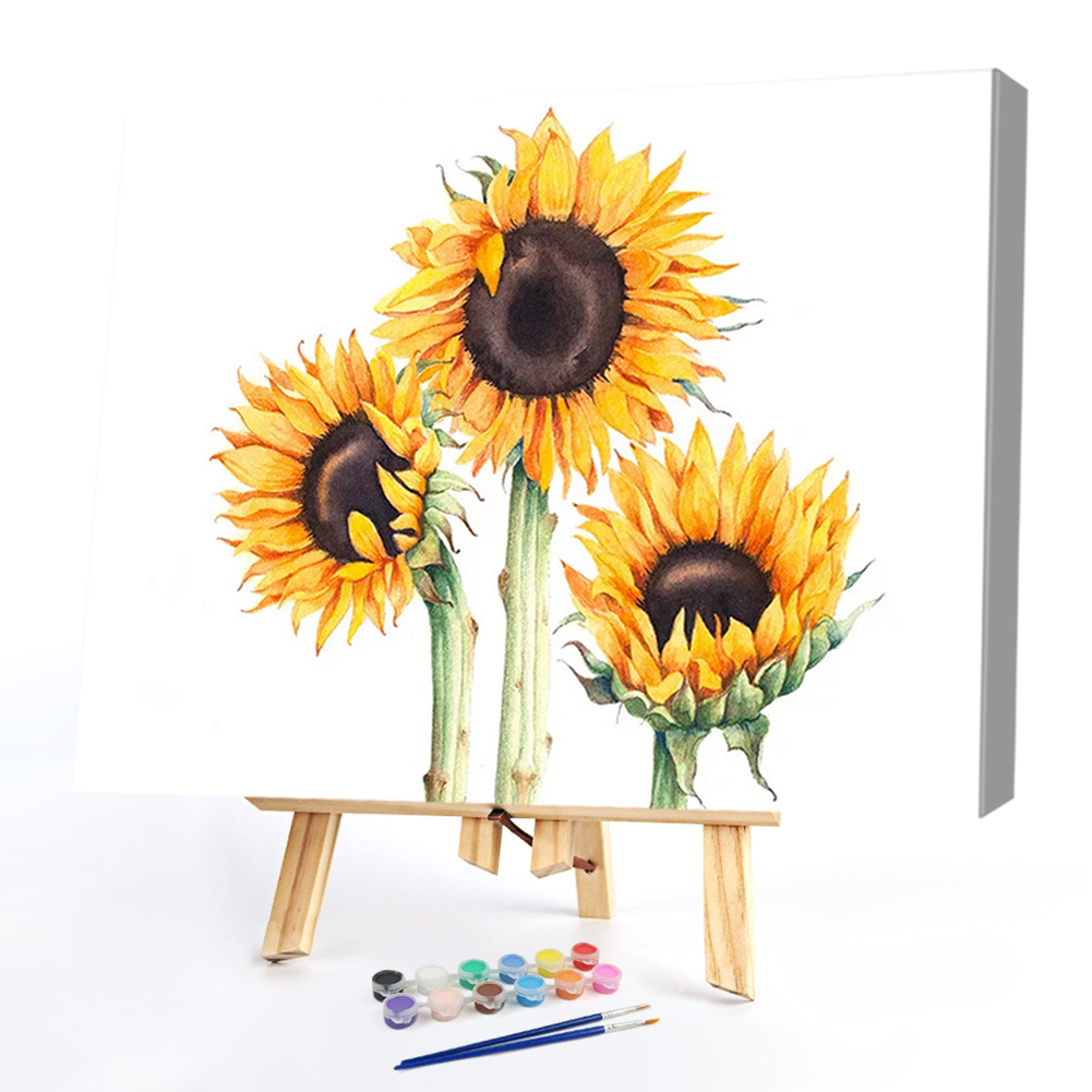 

40*50CM - Paint By Numbers - Sunflower, 501 Original