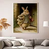 Rabbit-11CT Stamped Cross Stitch 40*50cm