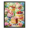 Cake Desserts-11CT Stamped Cross Stitch 55*65cm/21.65*25.59in (Big Size) tapestrymarket