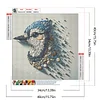 Diamond Painting -DIY Round Drill Stone Art Bluebird(40x40cm)