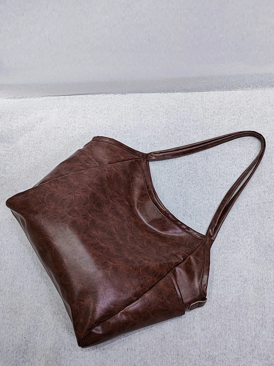 Ladies Vintage Oil Wax Leather Shoulder Bag