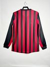 2013/2014 Retro Long Sleeve AC Milan Home Football Shirt 1:1 Thai Quality love fball