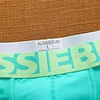 Cotton man underwear low waisted letters belt trendy plus size Skin-Friendly comfortable sweat-absorbing boxer shorts