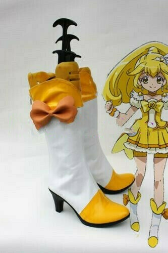 Smile Precure Pretty Cure Yayoi Kise Cure Peace Cosplay Shoes Boots