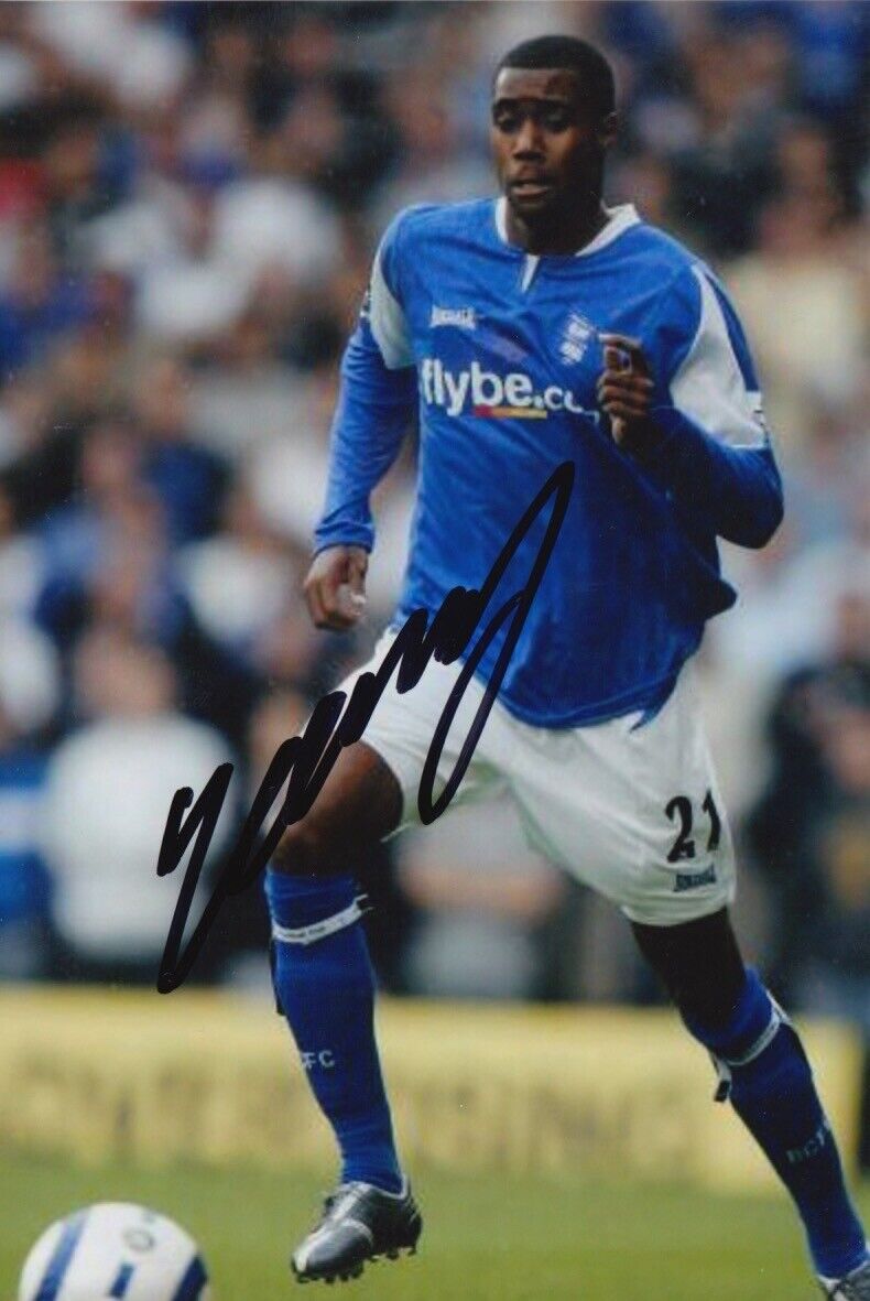 BIRMINGHAM CITY HAND SIGNED JULIAN GRAY 6X4 Photo Poster painting.