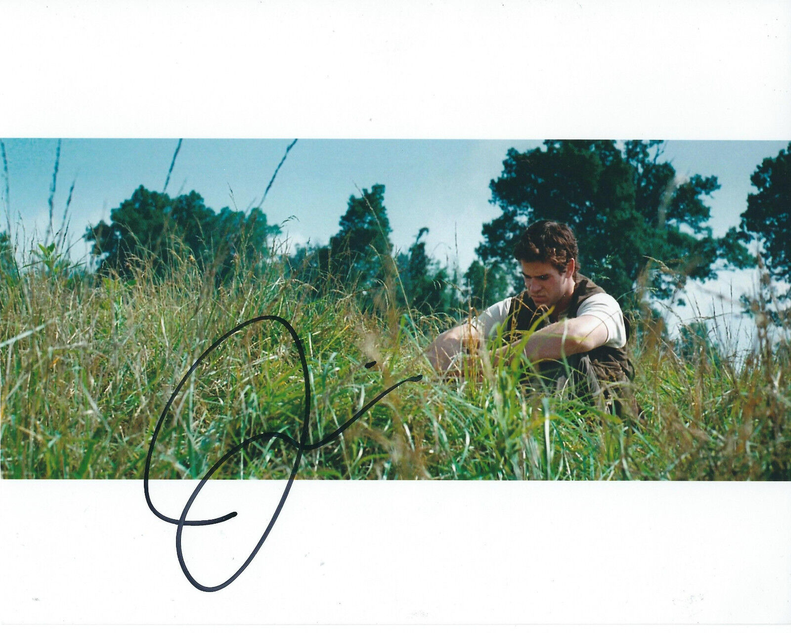 LIAM HEMSWORTH THE HUNGER GAMES AUTOGRAPHED Photo Poster painting SIGNED 8X10 #4 GALE HAWTHORNE