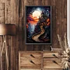 (40*60cm)Castle - Full Round Drill Diamond Painting