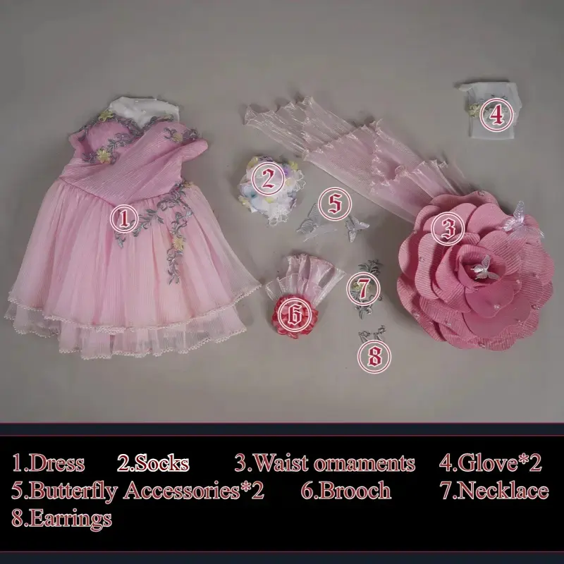 [Wetrose] Pre-Order SR Identity V Female Dancer Sylphide Margaretha Zelle Cosplay Costume