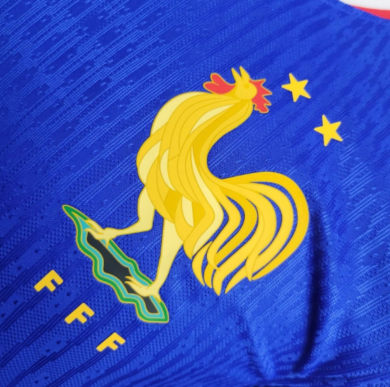 2024 France Home Player Version Men's Football T-Shirt Thai Quality