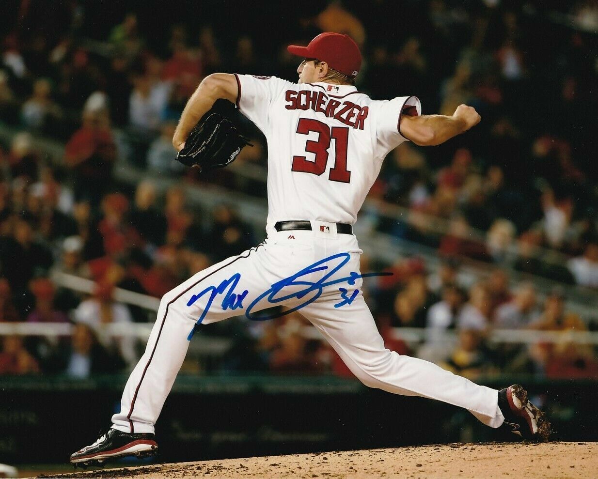 Max Scherzer Autographed Signed 8x10 Photo Poster painting ( Nationals ) REPRINT