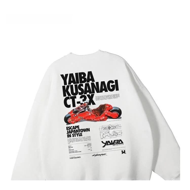 Pure Cotton Akira Yaiba Kusanagi CT-3X Pullover  weebmemes