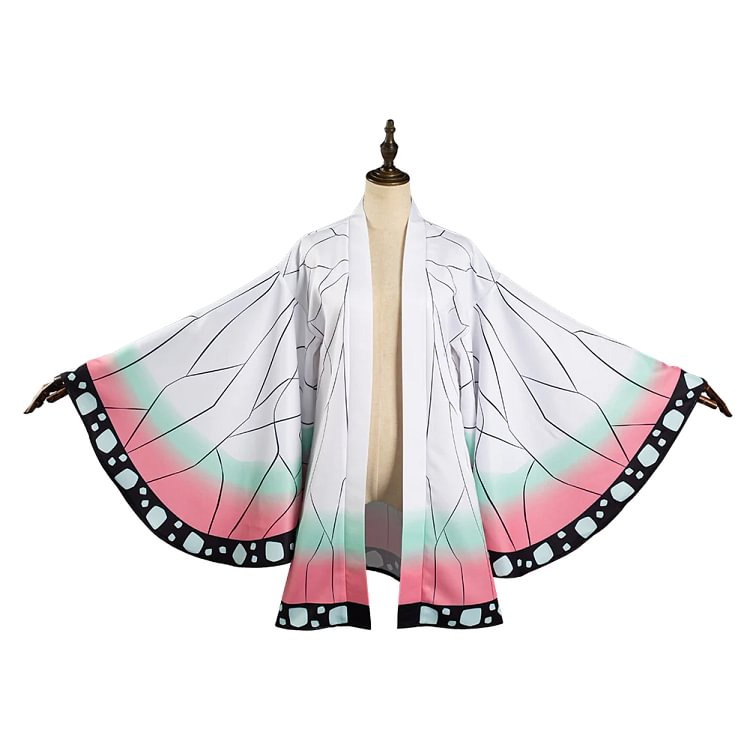 Demon Slayer: Kimetsu no Yaiba Kimono Coat Kochou Shinobu Cosplay Costume