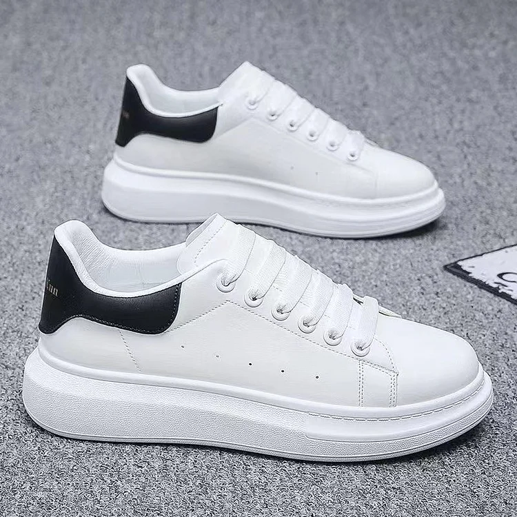 Foreign trade autumn new heightening thick-soled white shoes men's shoes casual versatile classic student sneakers women's shoes_ viptrois