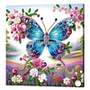 (Pre-Framed)Butterfly-Special Shape Diamond Painting Kit(25x25cm)