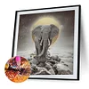 Diamond Painting-DIY Full Round Drill Elephant