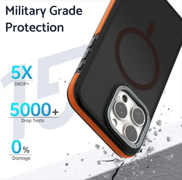 Apple Skin-feel Matte Magnetic Phone Case