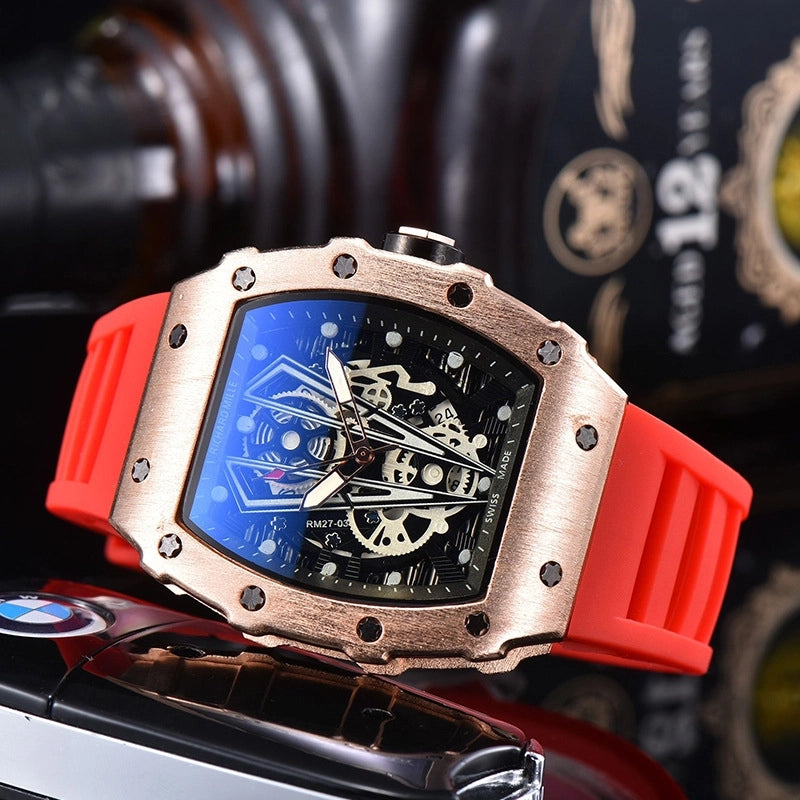 Business Minimalist Geometric Quartz Men’s Watches