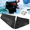 Boat Motor Stabilizer Black Hydrofoil Stabilizer Boat Parts for 4-50 HP Outboard