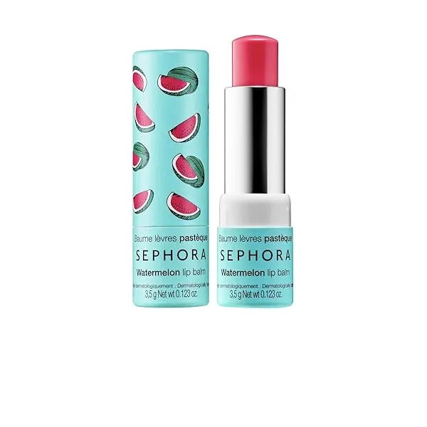 SEPHORA Watermelon Lip Balm Watermelon 0.12 Ounce (Pack of 1)