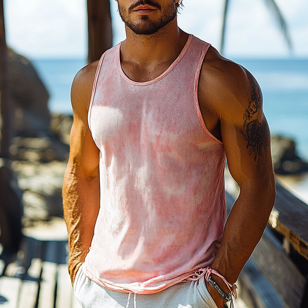  Stylish Pink Tank Top for Summer Beach Adventures