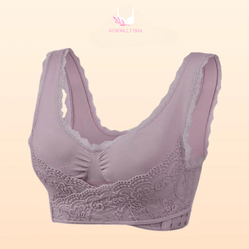 $9.99 – Comfy Corset Adjustable Bra Front Cross Side Buckle Lace Bras